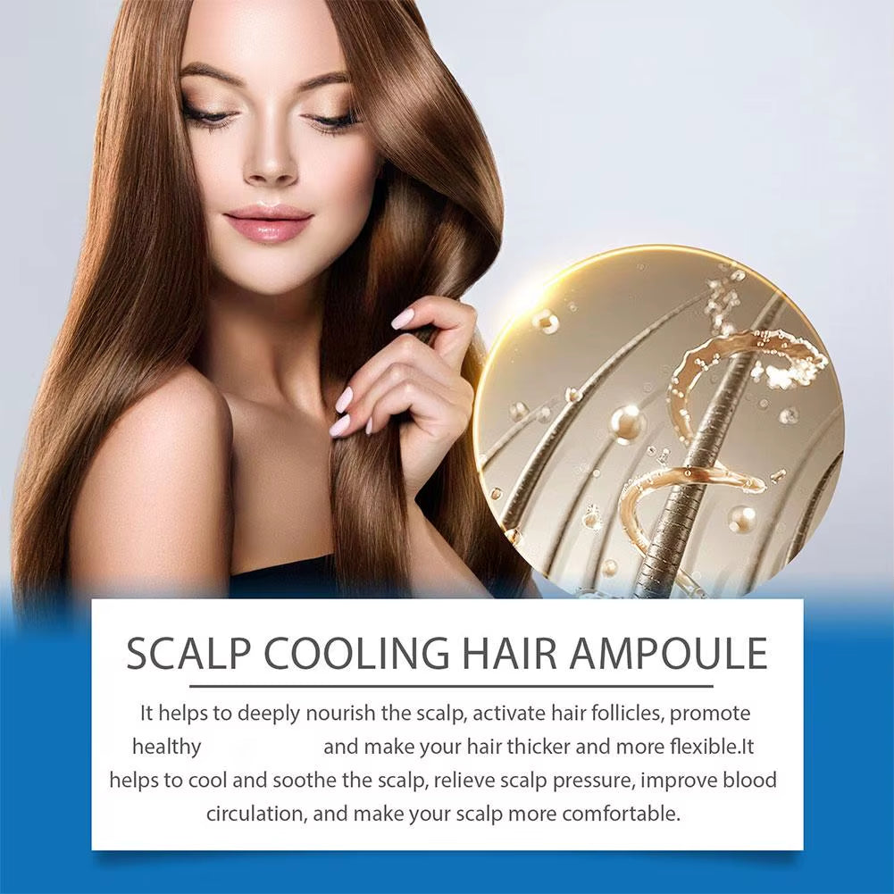 Bodywise Roll-On Ball Rosemary Hair Care Essence Efreshing Anti-Frizz Hair Serum Lasting Oil Control Strengthening Hair Care
