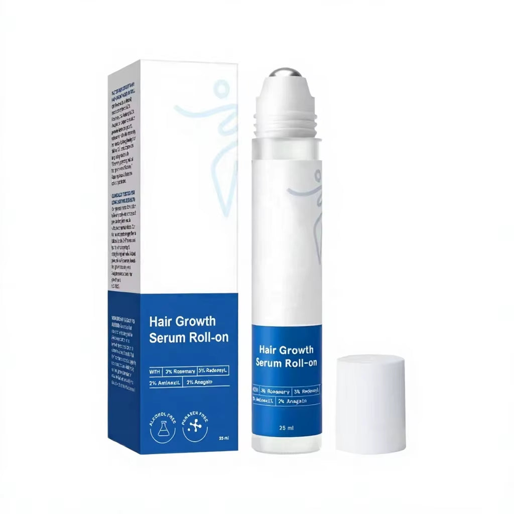 Nourishing Repair Vegan Herbal Hair Growth Oil Private Label Roll-On Fast Acting Thickening/Volumizing Concentration Formula