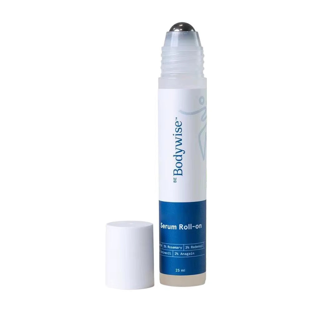 Bodywise Roll-On Ball Rosemary Hair Care Essence Efreshing Anti-Frizz Hair Serum Lasting Oil Control Strengthening Hair Care