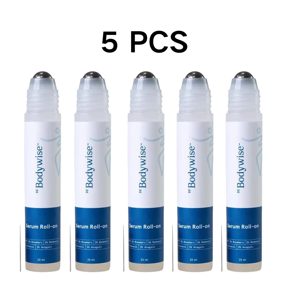 Bodywise Roll-On Ball Rosemary Hair Care Essence Efreshing Anti-Frizz Hair Serum Lasting Oil Control Strengthening Hair Care